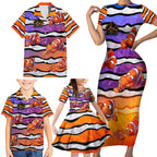 The Ocean Best Dad Family Matching Short Sleeve Bodycon Dress and Hawaiian Shirt Like Marlin Happy Fathers Day To a True Hero - Aussie Hoodie