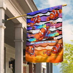 The Ocean Best Dad Garden Flag Like Marlin Happy Fathers Day To a True Hero - Aussie Hoodie