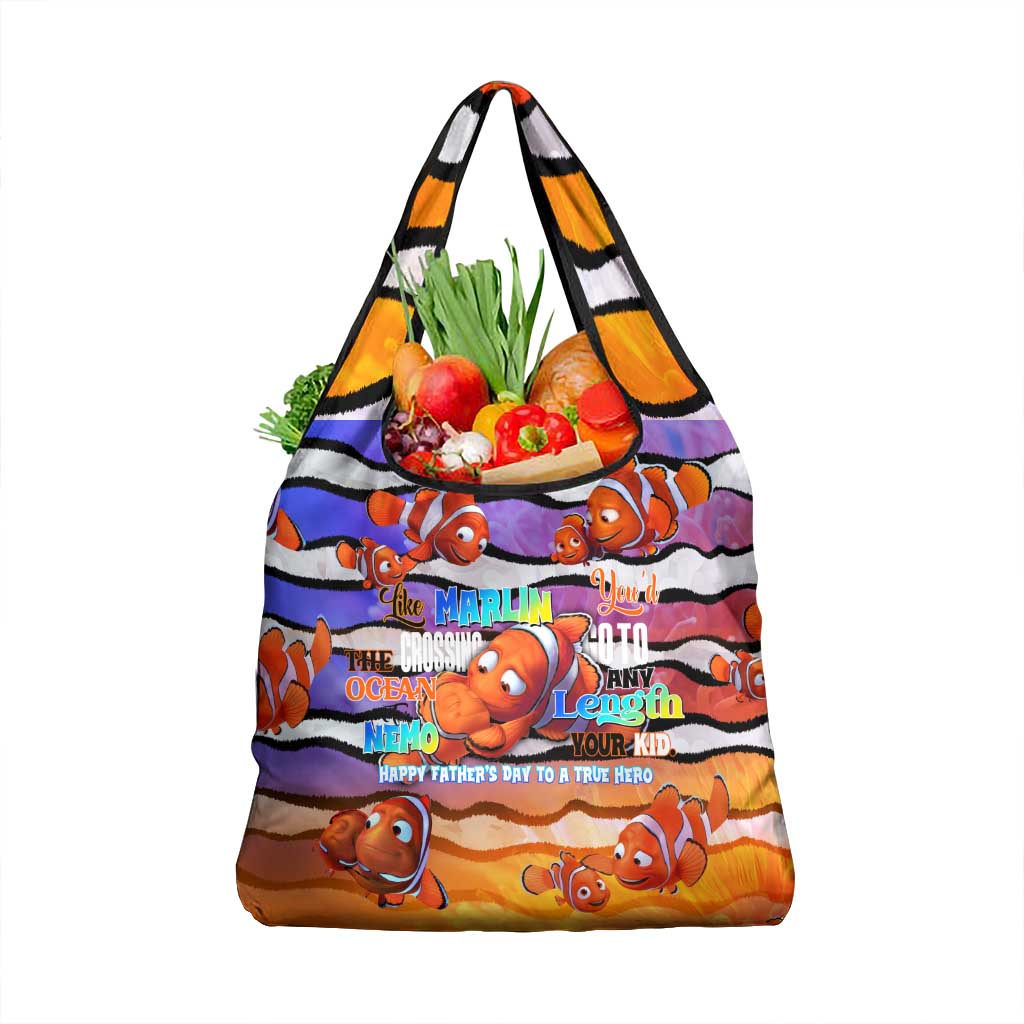 The Ocean Best Dad Grocery Bag Like Marlin Happy Fathers Day To a True Hero - Aussie Hoodie