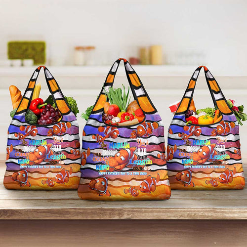 The Ocean Best Dad Grocery Bag Like Marlin Happy Fathers Day To a True Hero - Aussie Hoodie