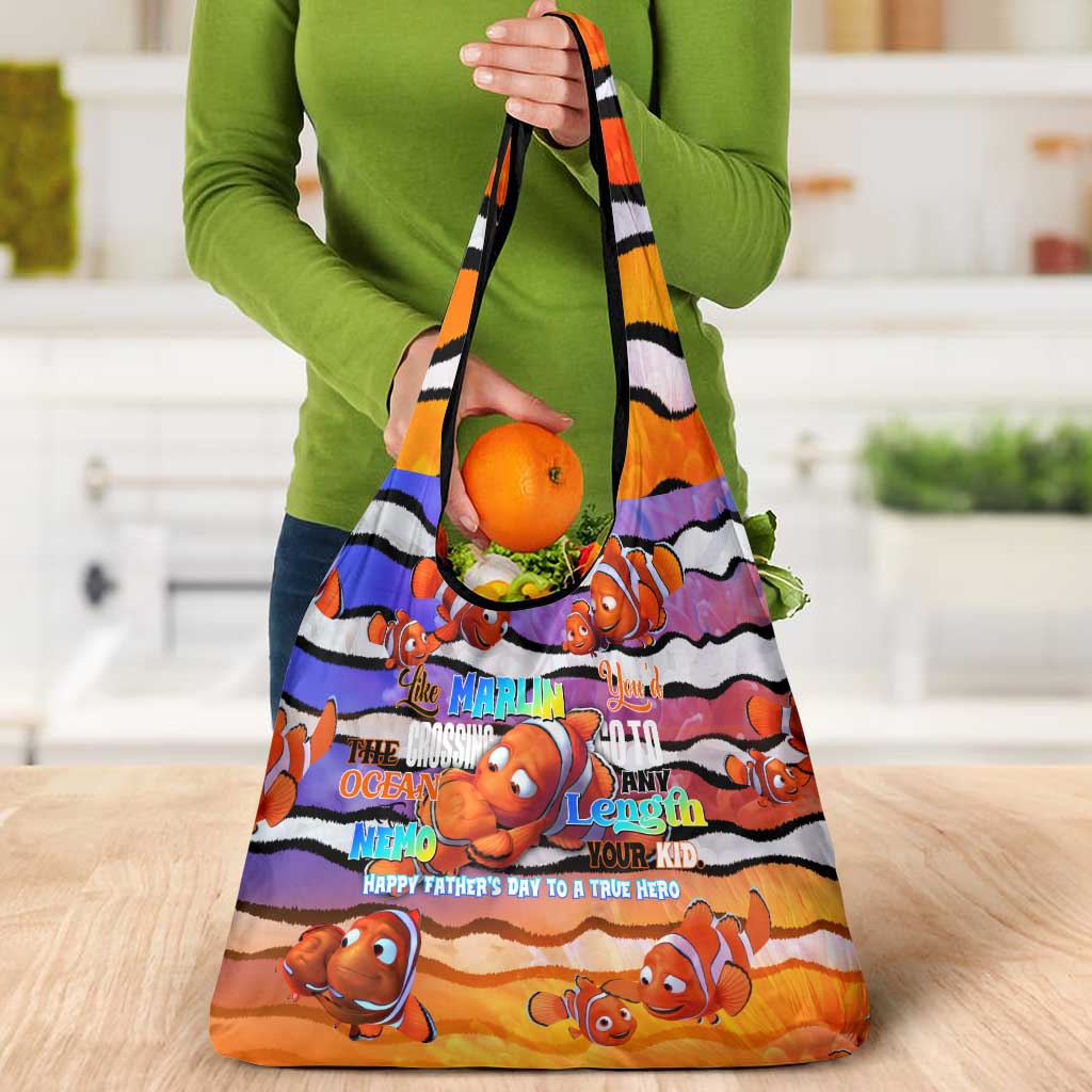 The Ocean Best Dad Grocery Bag Like Marlin Happy Fathers Day To a True Hero - Aussie Hoodie
