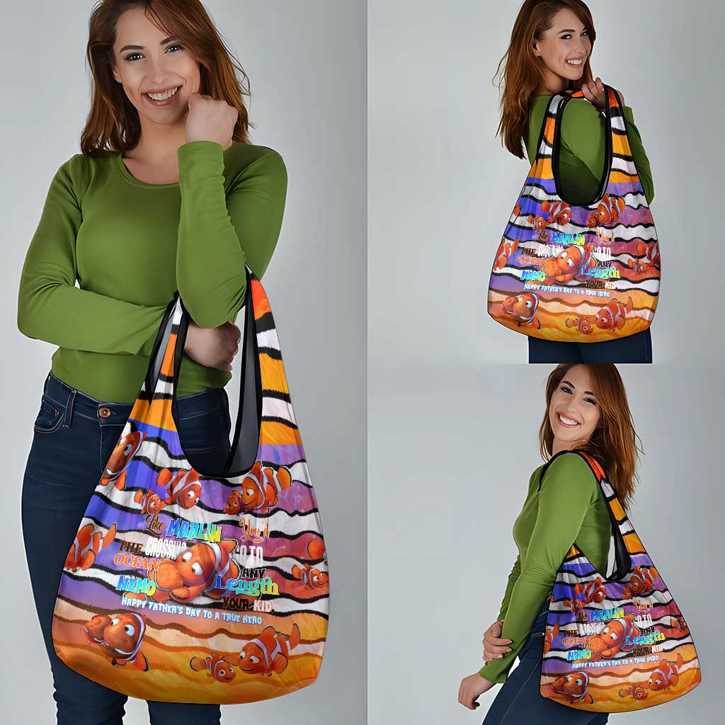 The Ocean Best Dad Grocery Bag Like Marlin Happy Fathers Day To a True Hero - Aussie Hoodie
