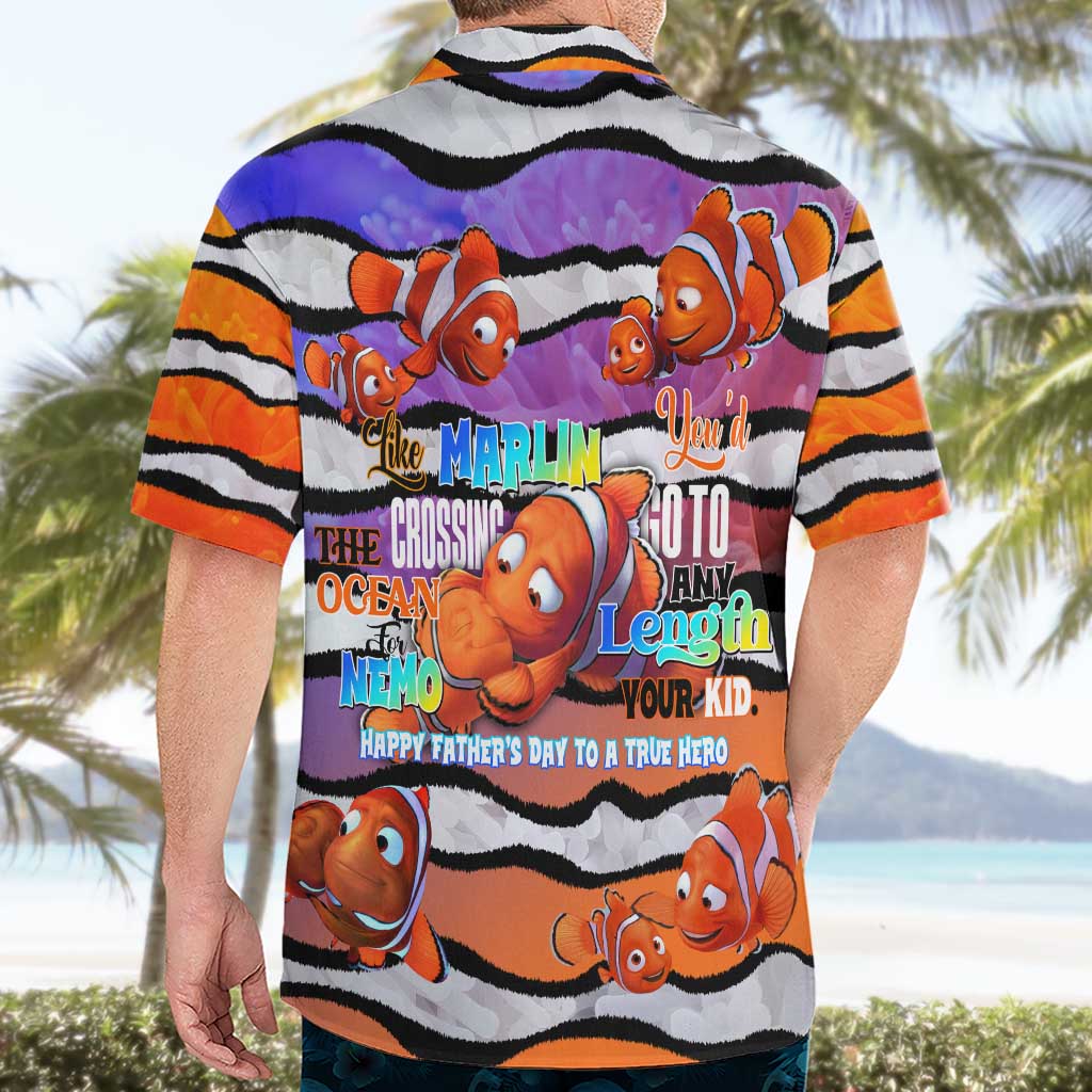 The Ocean Best Dad Hawaiian Shirt Like Marlin Happy Fathers Day To a True Hero - Aussie Hoodie