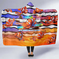 The Ocean Best Dad Hooded Blanket Like Marlin Happy Fathers Day To a True Hero - Aussie Hoodie