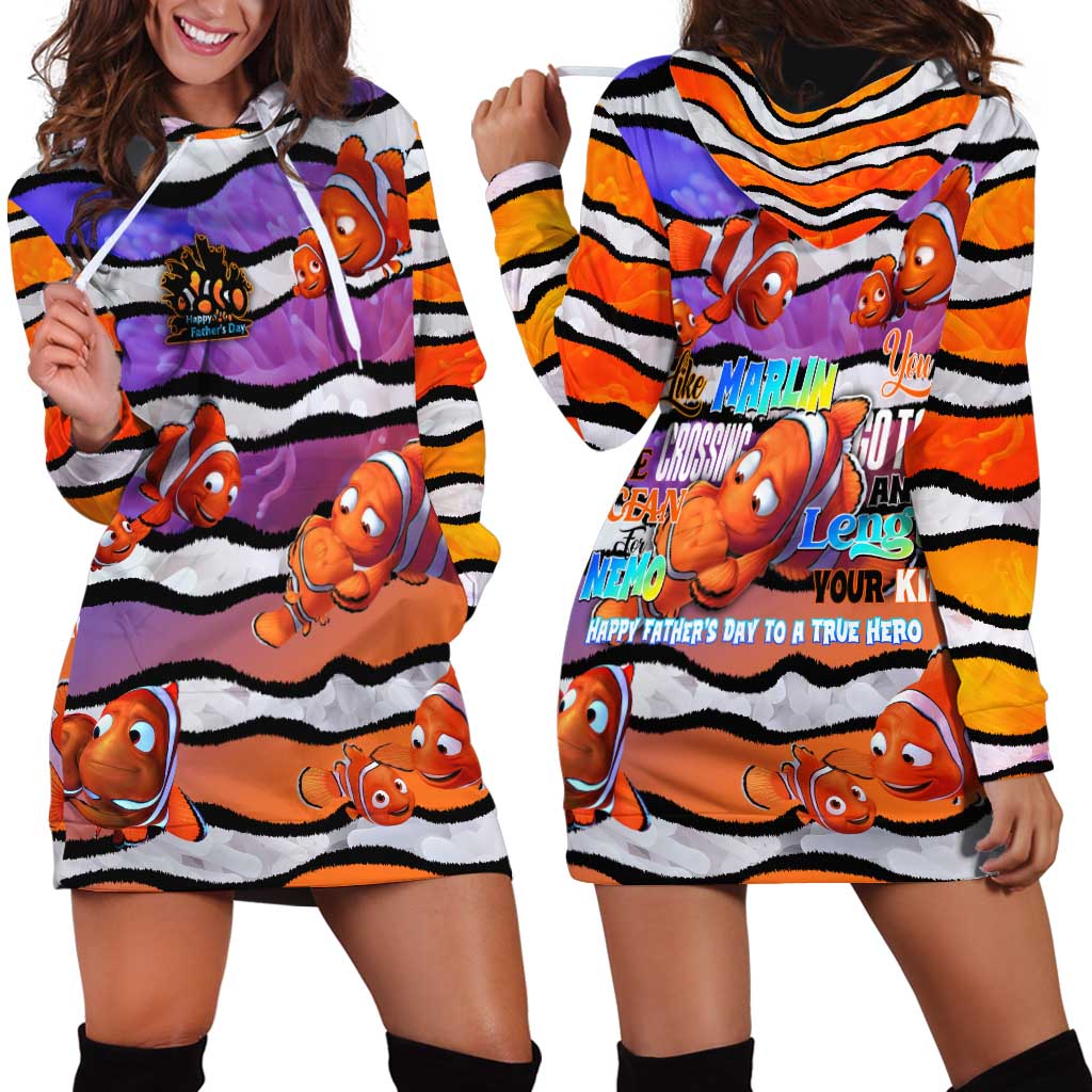 The Ocean Best Dad Hoodie Dress Like Marlin Happy Fathers Day To a True Hero - Aussie Hoodie