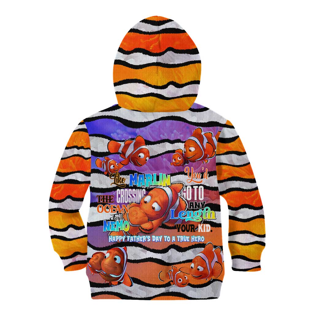 The Ocean Best Dad Kid Hoodie Like Marlin Happy Fathers Day To a True Hero - Aussie Hoodie