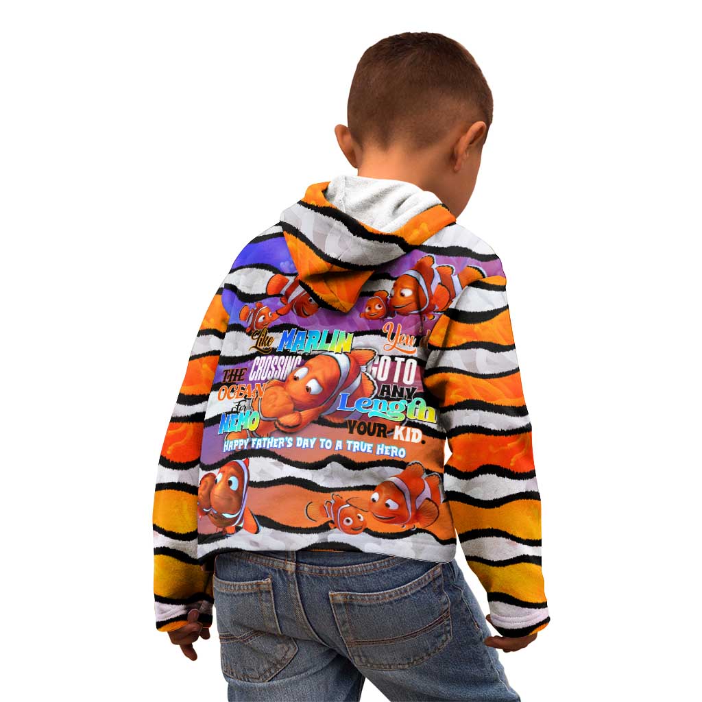 The Ocean Best Dad Kid Hoodie Like Marlin Happy Fathers Day To a True Hero - Aussie Hoodie