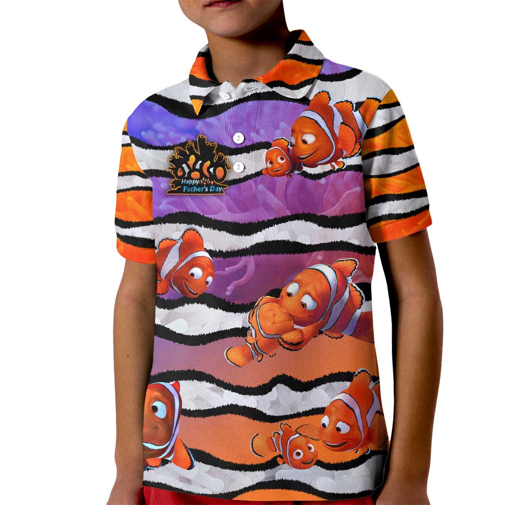 The Ocean Best Dad Kid Polo Shirt Like Marlin Happy Fathers Day To a True Hero - Aussie Hoodie