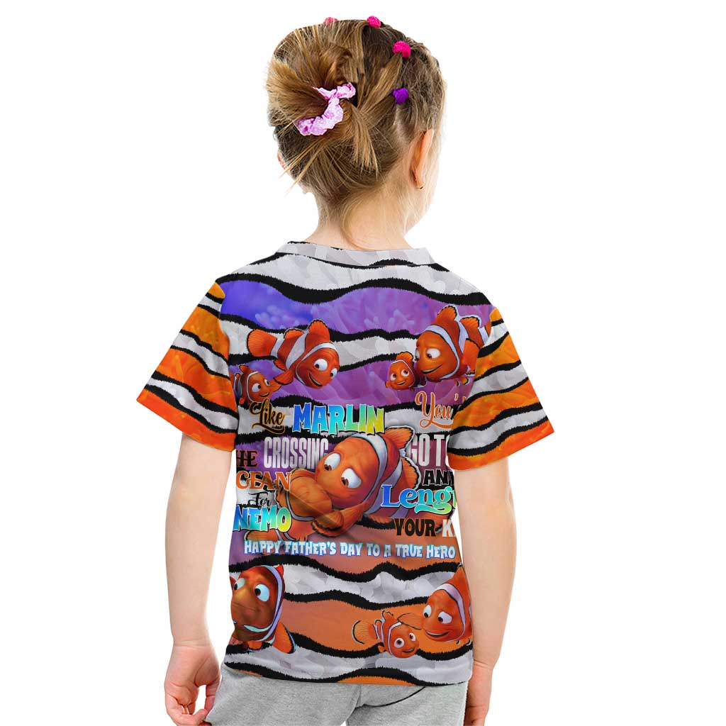 The Ocean Best Dad Kid T Shirt Like Marlin Happy Fathers Day To a True Hero - Aussie Hoodie