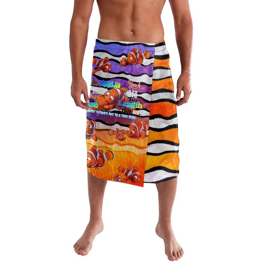 The Ocean Best Dad Lavalava Like Marlin Happy Fathers Day To a True Hero - Aussie Hoodie