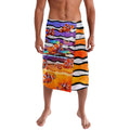 The Ocean Best Dad Lavalava Like Marlin Happy Fathers Day To a True Hero - Aussie Hoodie