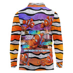 The Ocean Best Dad Long Sleeve Polo Shirt Like Marlin Happy Fathers Day To a True Hero - Aussie Hoodie