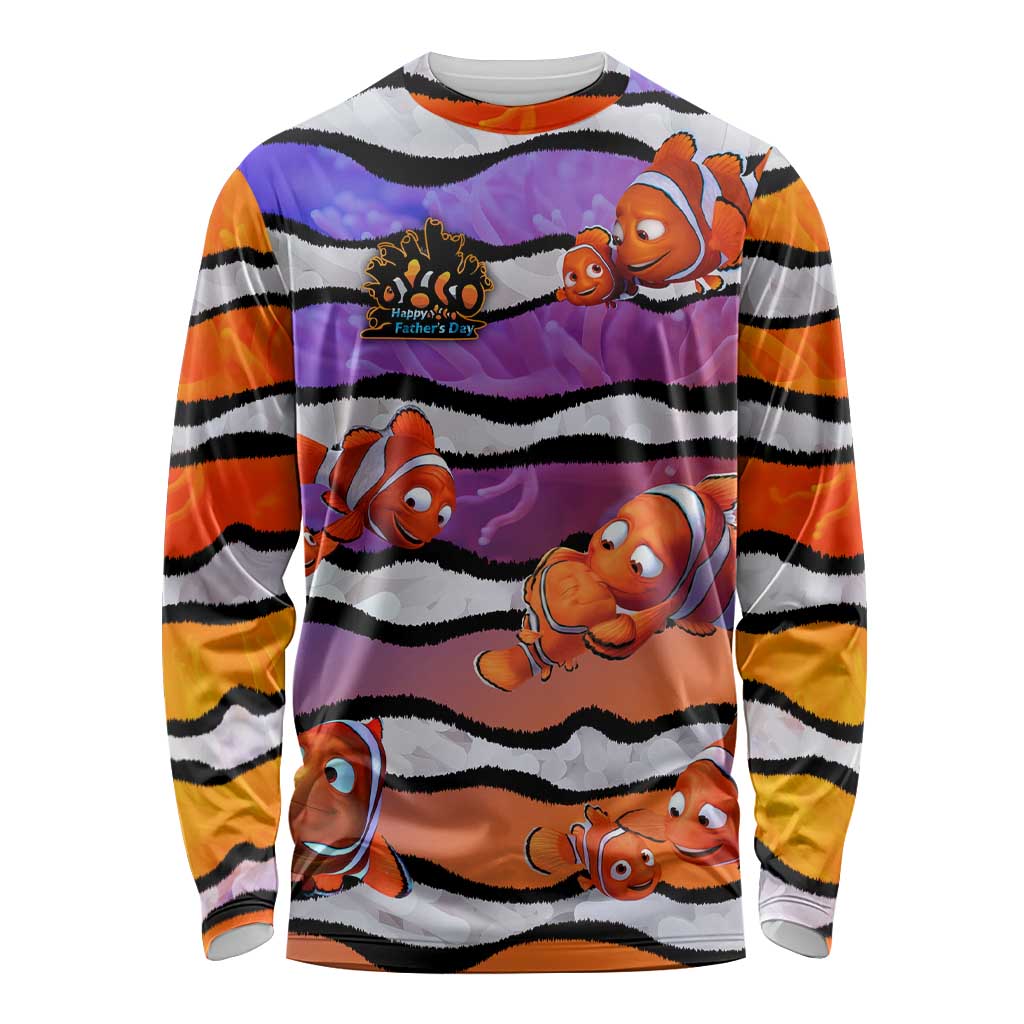 The Ocean Best Dad Long Sleeve Shirt Like Marlin Happy Fathers Day To a True Hero - Aussie Hoodie