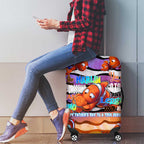 The Ocean Best Dad Luggage Cover Like Marlin Happy Fathers Day To a True Hero - Aussie Hoodie