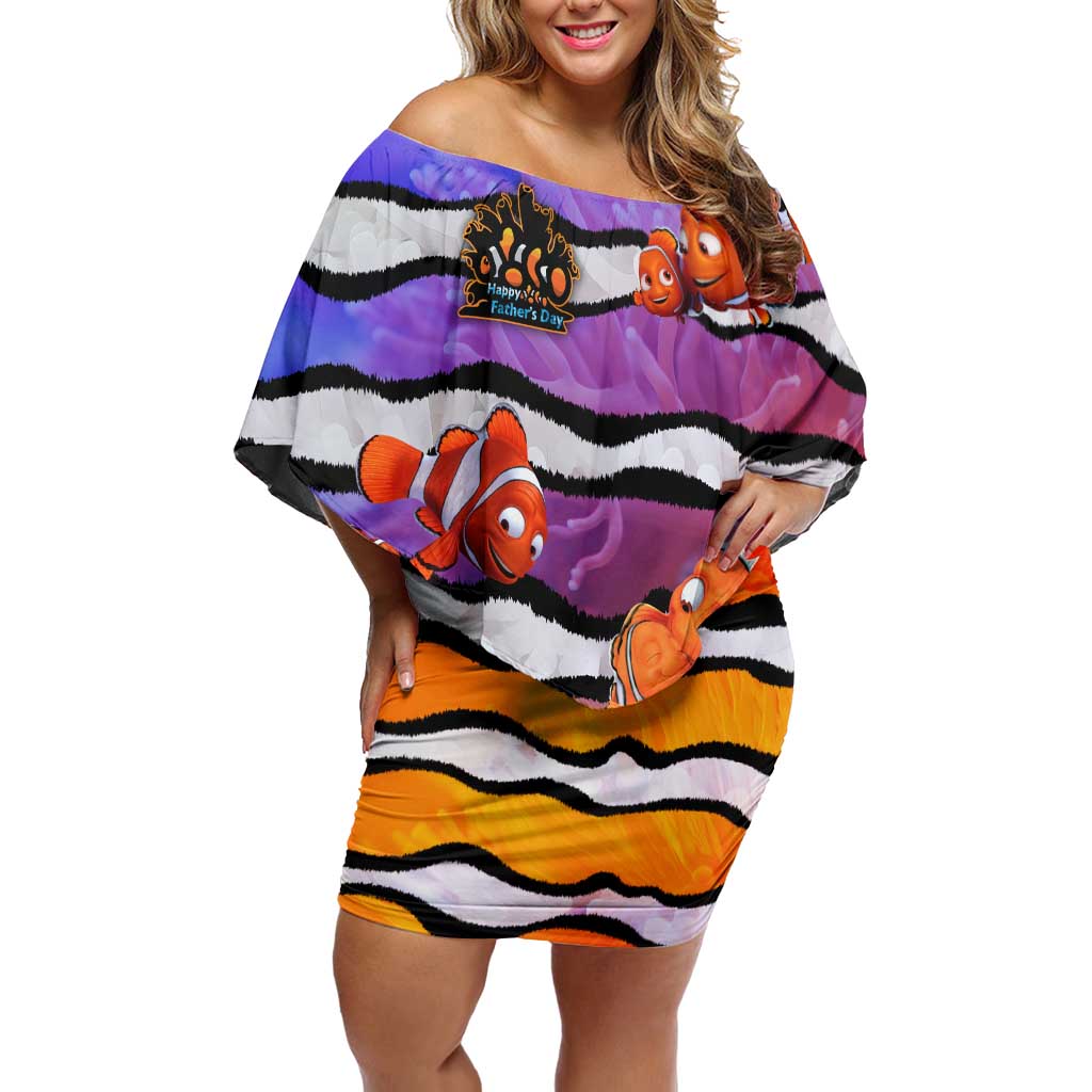 The Ocean Best Dad Off Shoulder Short Dress Like Marlin Happy Fathers Day To a True Hero - Aussie Hoodie