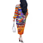 The Ocean Best Dad Off The Shoulder Long Sleeve Dress Like Marlin Happy Fathers Day To a True Hero - Aussie Hoodie
