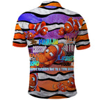 The Ocean Best Dad Polo Shirt Like Marlin Happy Fathers Day To a True Hero - Aussie Hoodie
