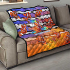 The Ocean Best Dad Quilt Like Marlin Happy Fathers Day To a True Hero - Aussie Hoodie