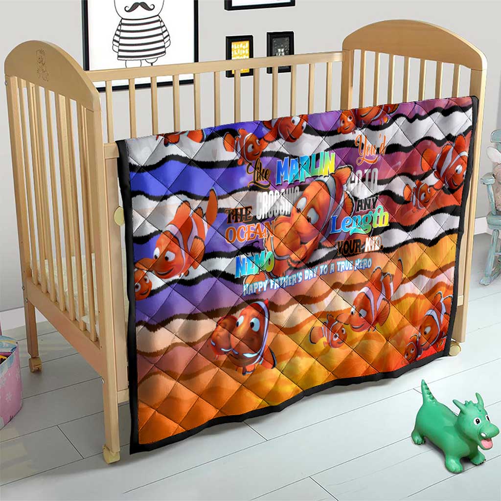 The Ocean Best Dad Quilt Like Marlin Happy Fathers Day To a True Hero - Aussie Hoodie