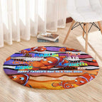 The Ocean Best Dad Round Carpet Like Marlin Happy Fathers Day To a True Hero - Aussie Hoodie