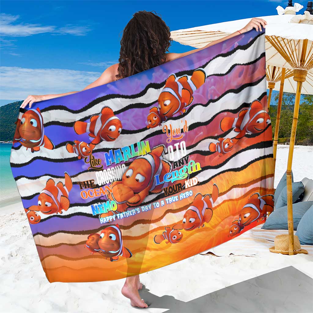 The Ocean Best Dad Sarong Like Marlin Happy Fathers Day To a True Hero - Aussie Hoodie