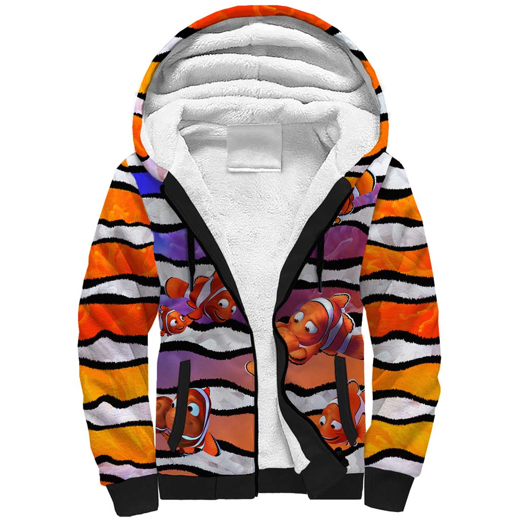 The Ocean Best Dad Sherpa Hoodie Like Marlin Happy Fathers Day To a True Hero - Aussie Hoodie