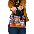 The Ocean Best Dad Shoulder Handbag Like Marlin Happy Fathers Day To a True Hero - Aussie Hoodie