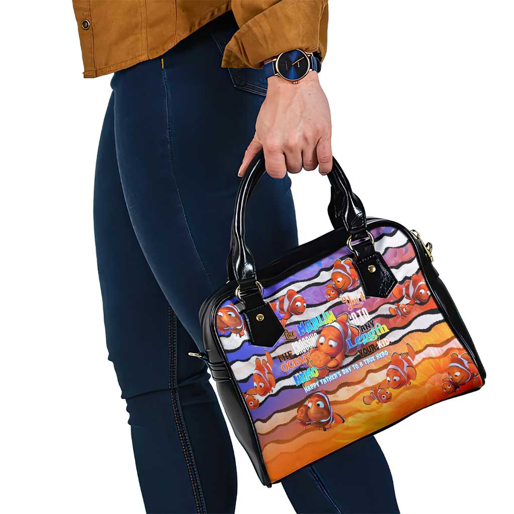 The Ocean Best Dad Shoulder Handbag Like Marlin Happy Fathers Day To a True Hero - Aussie Hoodie