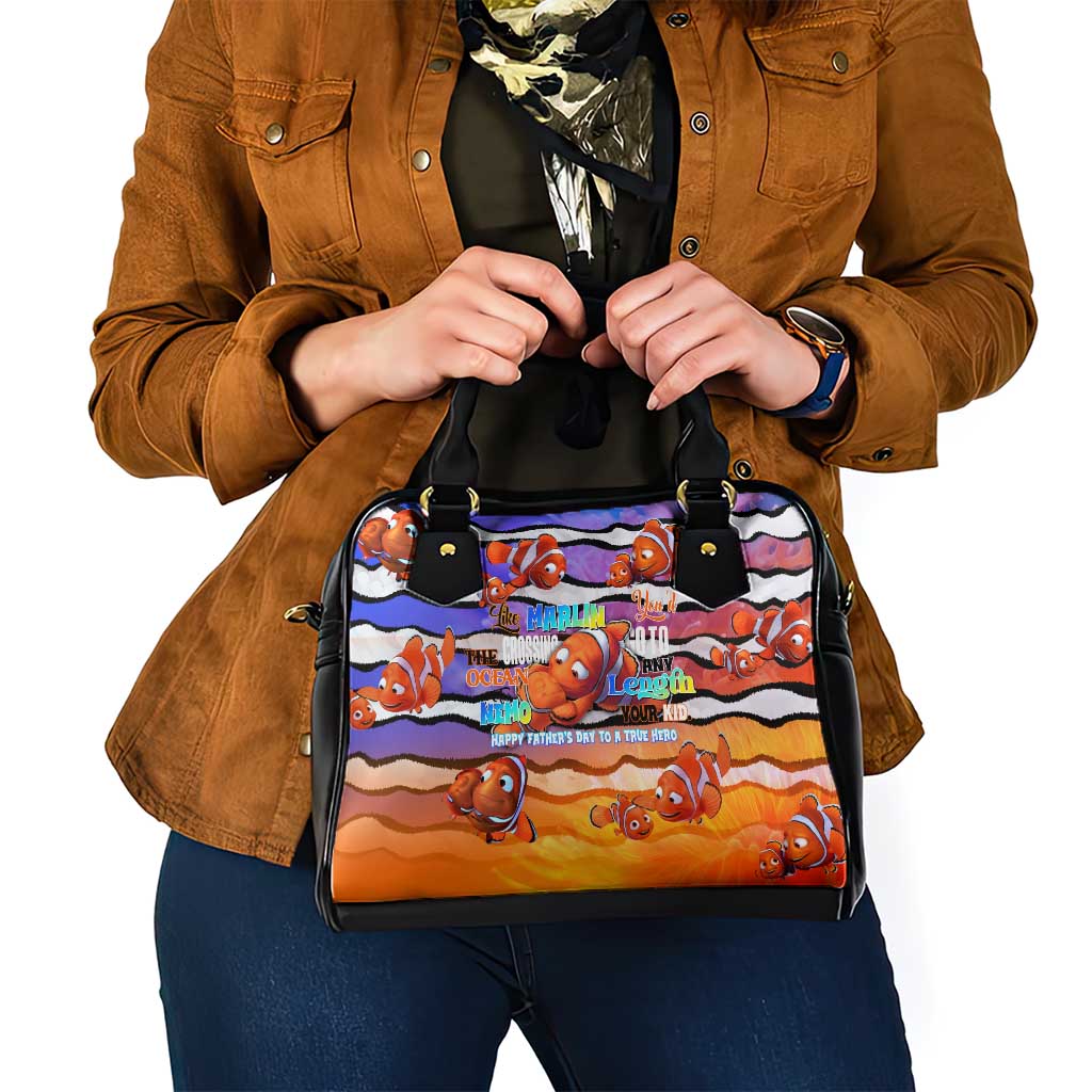 The Ocean Best Dad Shoulder Handbag Like Marlin Happy Fathers Day To a True Hero - Aussie Hoodie