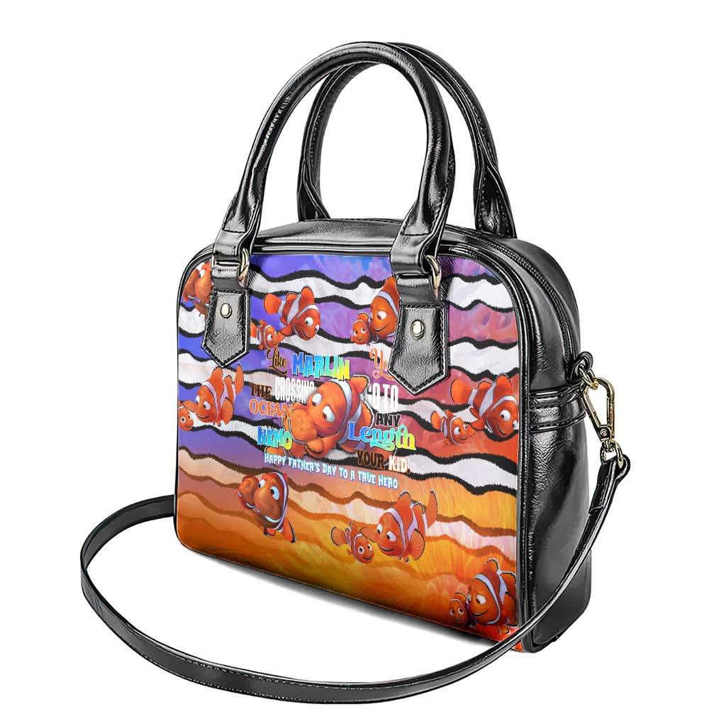 The Ocean Best Dad Shoulder Handbag Like Marlin Happy Fathers Day To a True Hero - Aussie Hoodie