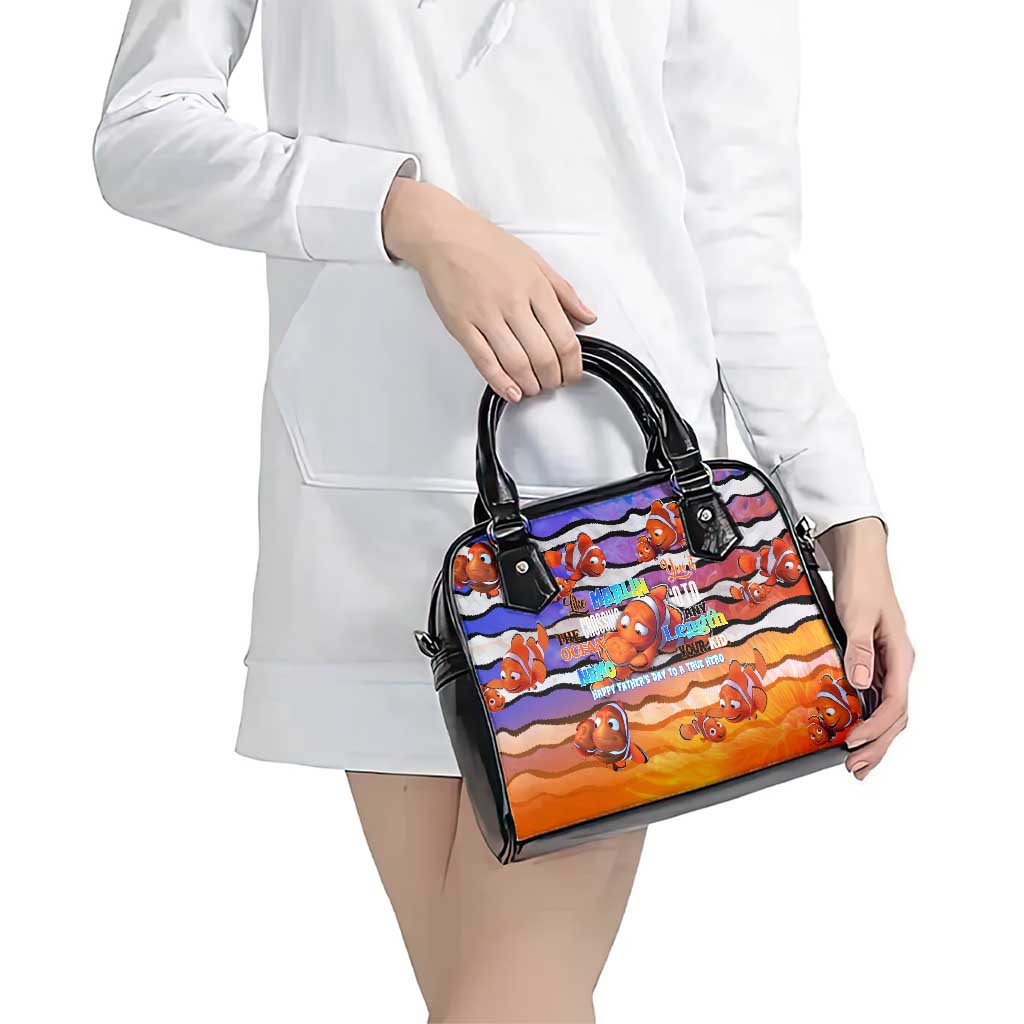 The Ocean Best Dad Shoulder Handbag Like Marlin Happy Fathers Day To a True Hero - Aussie Hoodie