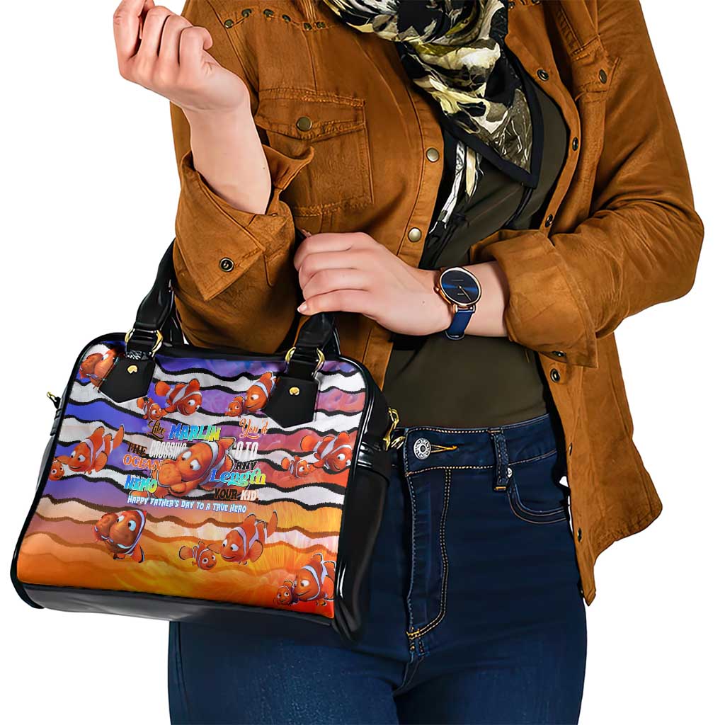 The Ocean Best Dad Shoulder Handbag Like Marlin Happy Fathers Day To a True Hero - Aussie Hoodie