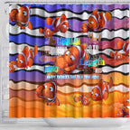 The Ocean Best Dad Shower Curtain Like Marlin Happy Fathers Day To a True Hero - Aussie Hoodie