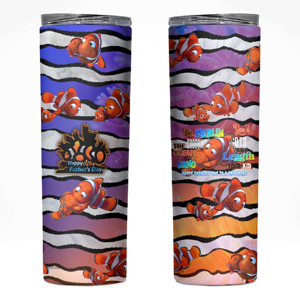 The Ocean Best Dad Skinny Tumbler Like Marlin Happy Fathers Day To a True Hero - Aussie Hoodie