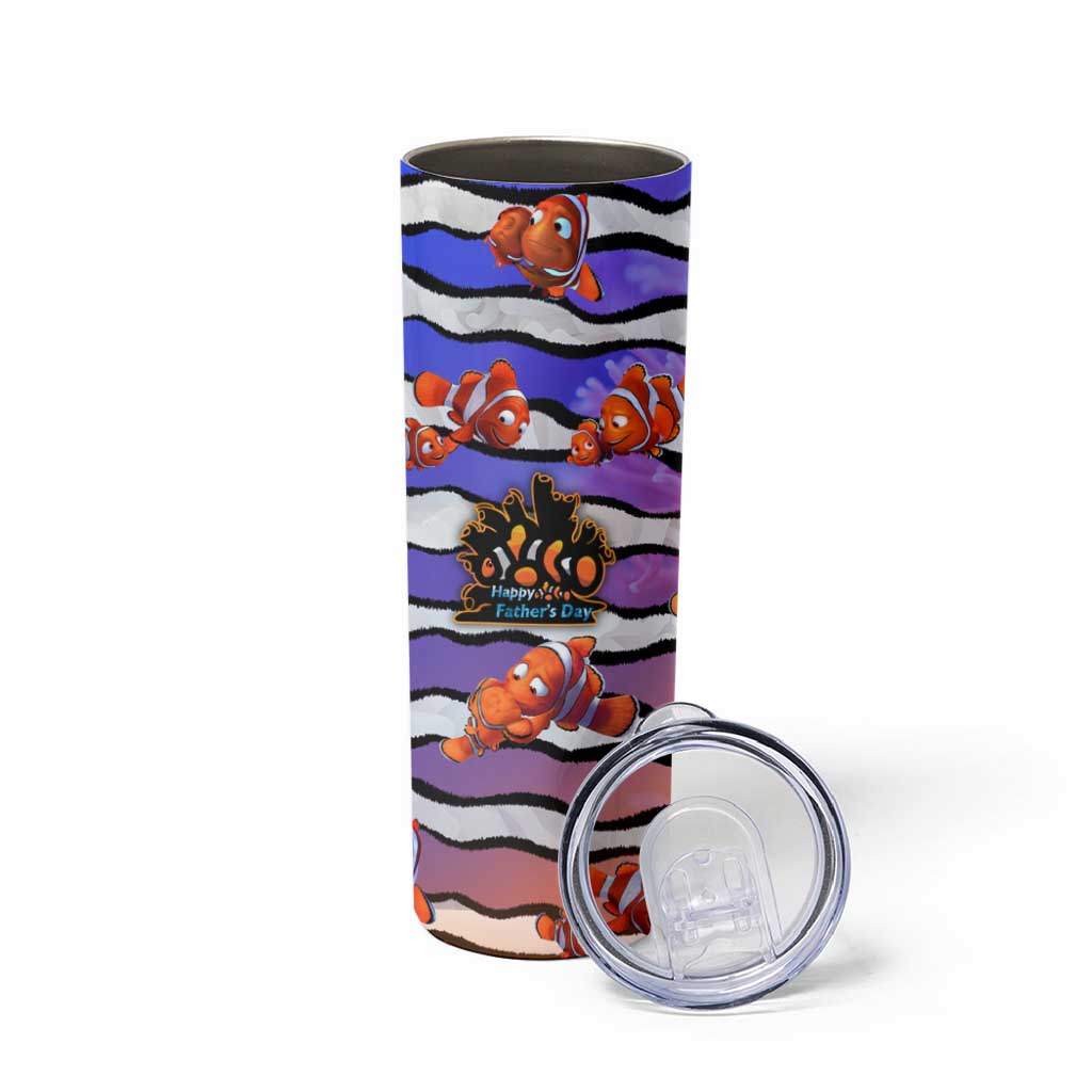 The Ocean Best Dad Skinny Tumbler Like Marlin Happy Fathers Day To a True Hero - Aussie Hoodie