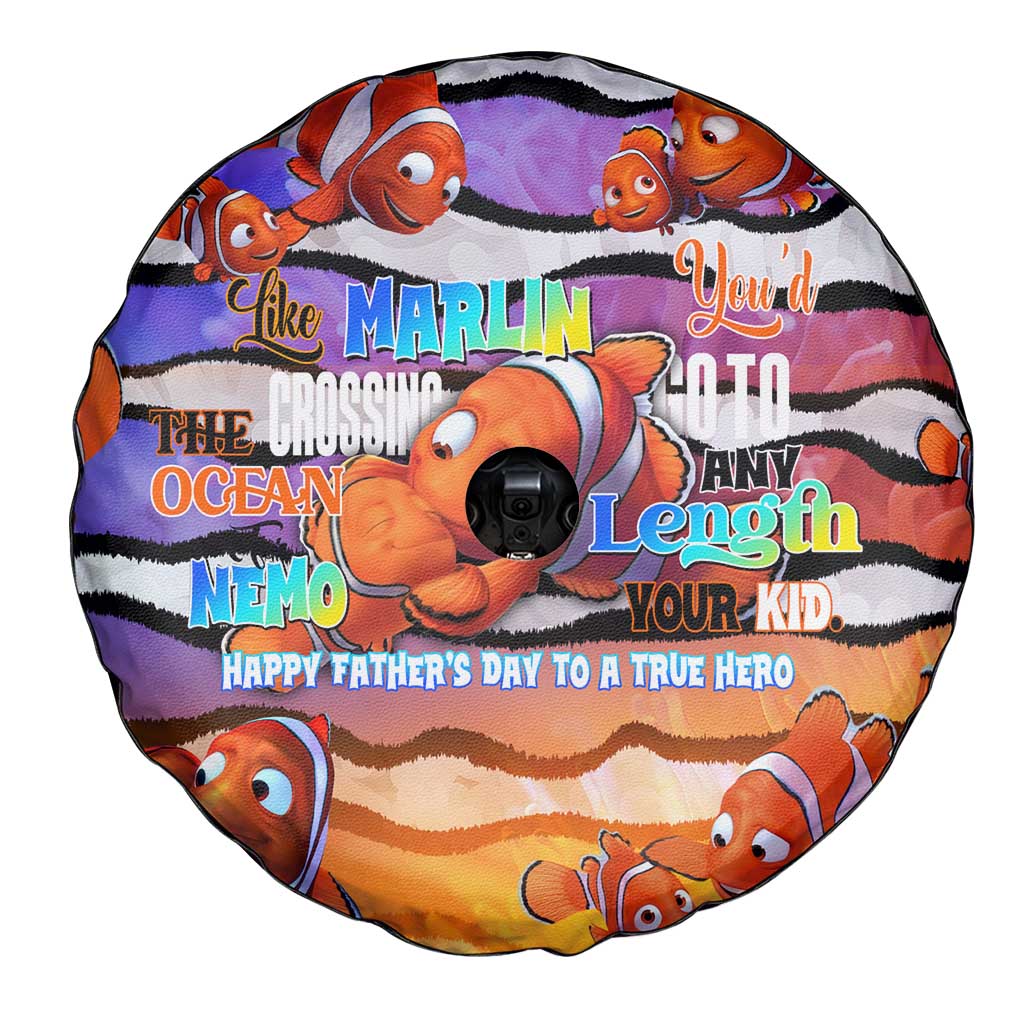 The Ocean Best Dad Spare Tire Cover Like Marlin Happy Fathers Day To a True Hero - Aussie Hoodie