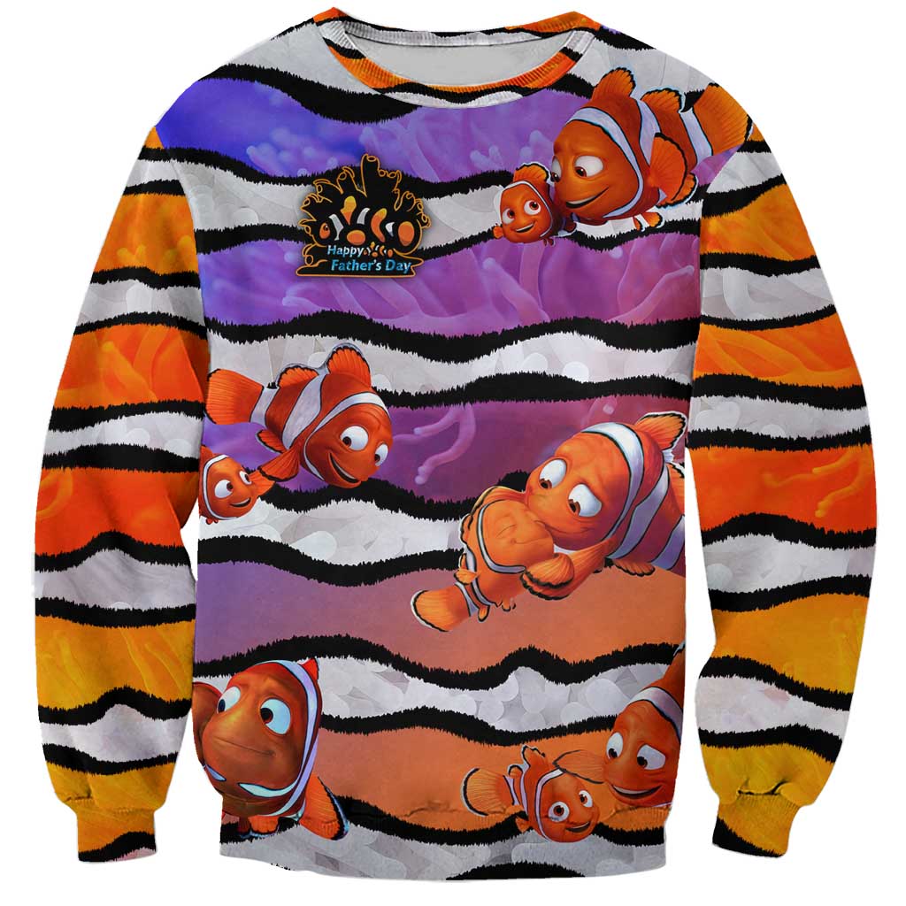 The Ocean Best Dad Sweatshirt Like Marlin Happy Fathers Day To a True Hero - Aussie Hoodie