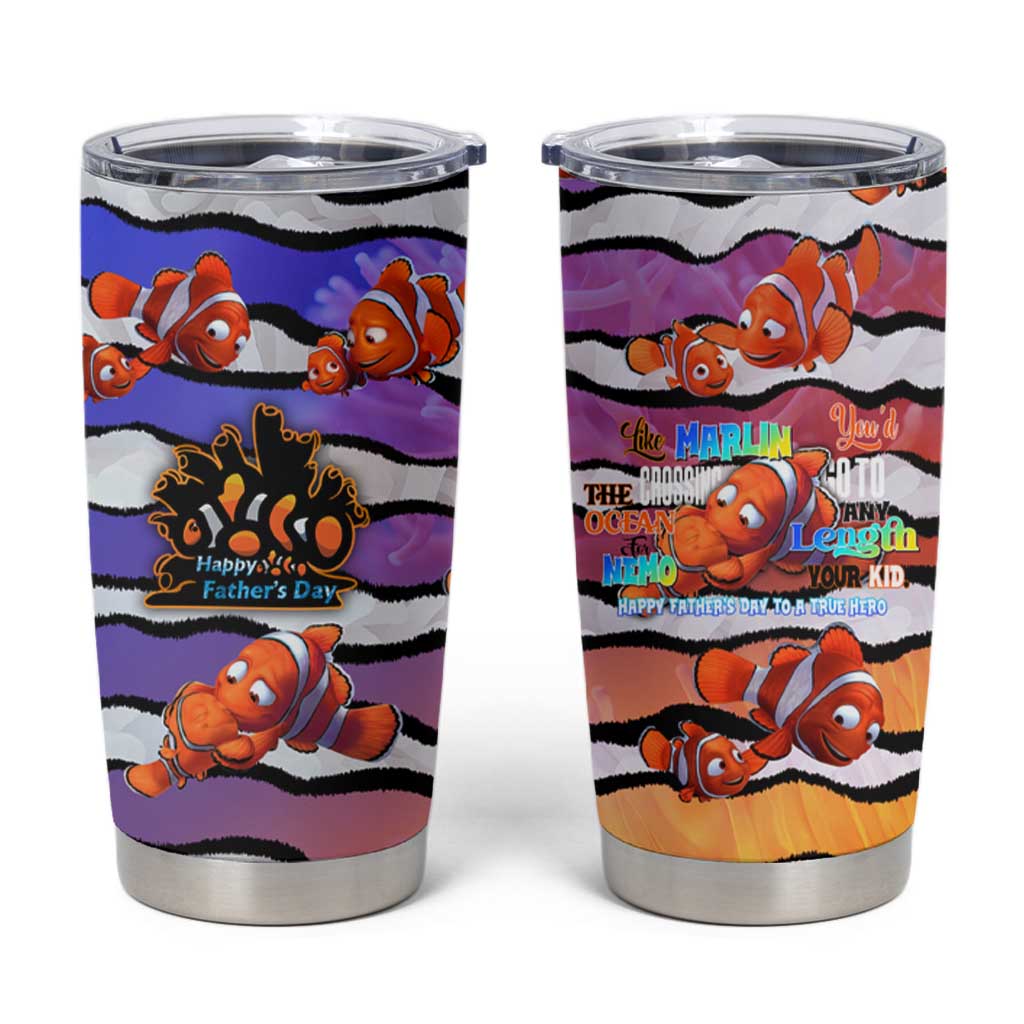 The Ocean Best Dad Tumbler Cup Like Marlin Happy Fathers Day To a True Hero - Aussie Hoodie