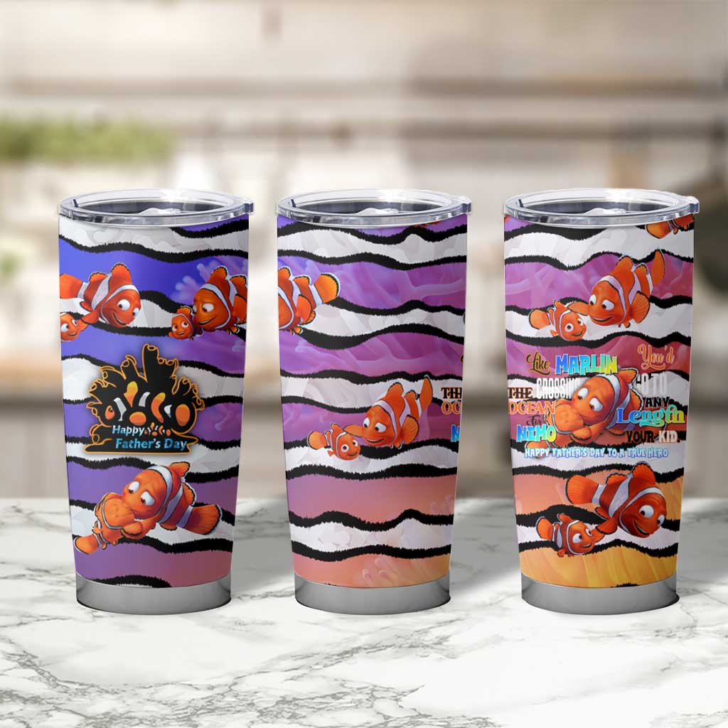 The Ocean Best Dad Tumbler Cup Like Marlin Happy Fathers Day To a True Hero - Aussie Hoodie
