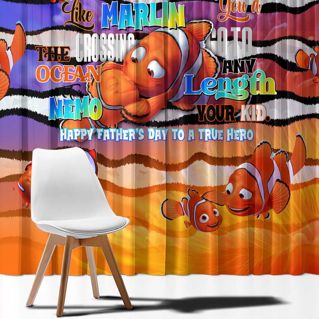 The Ocean Best Dad Window Curtain Like Marlin Happy Fathers Day To a True Hero - Aussie Hoodie