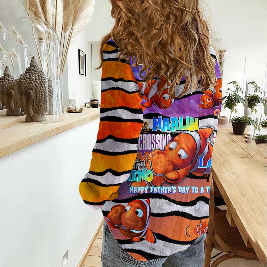 The Ocean Best Dad Women Casual Shirt Like Marlin Happy Fathers Day To a True Hero - Aussie Hoodie