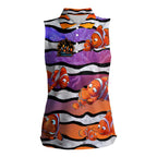 The Ocean Best Dad Women Sleeveless Polo Shirt Like Marlin Happy Fathers Day To a True Hero - Aussie Hoodie
