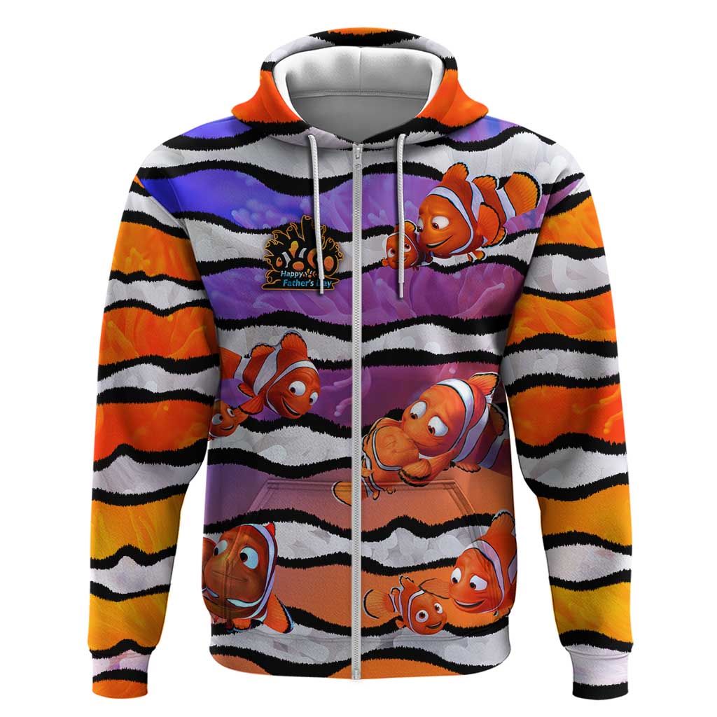 The Ocean Best Dad Zip Hoodie Like Marlin Happy Fathers Day To a True Hero - Aussie Hoodie