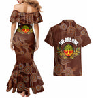 we-are-one-koori-and-australia-couples-matching-mermaid-dress-and-hawaiian-shirt-aboriginal-pattern