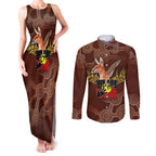 we-are-one-koori-and-australia-couples-matching-tank-maxi-dress-and-long-sleeve-button-shirts-aboriginal-pattern
