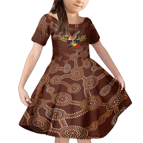 we-are-one-koori-and-australia-family-matching-mermaid-dress-and-hawaiian-shirt-aboriginal-pattern