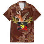 we-are-one-koori-and-australia-family-matching-off-shoulder-maxi-dress-and-hawaiian-shirt-aboriginal-pattern