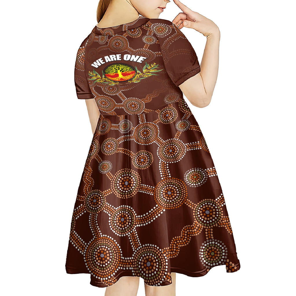 we-are-one-koori-and-australia-kid-short-sleeve-dress-aboriginal-pattern