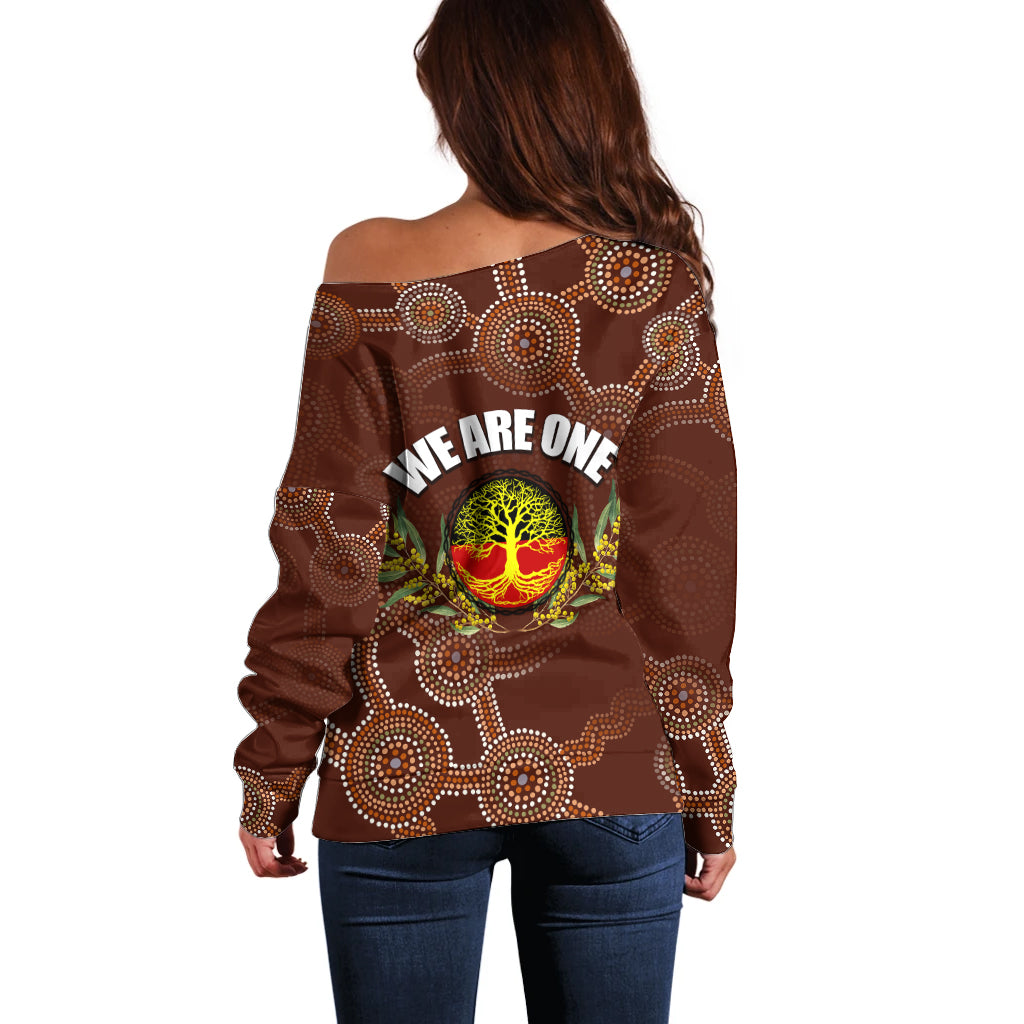 we-are-one-koori-and-australia-off-shoulder-sweater-aboriginal-pattern