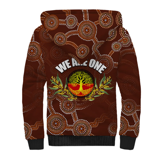 we-are-one-koori-and-australia-sherpa-hoodie-aboriginal-pattern